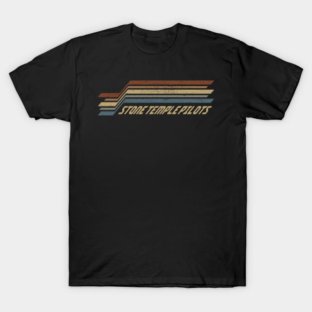 Stone Temple Pilots Stripes T-Shirt by orovein